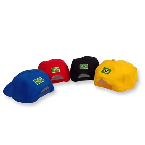 Boné O Brasil É Dos Brasileiros Lula Bordado Azul