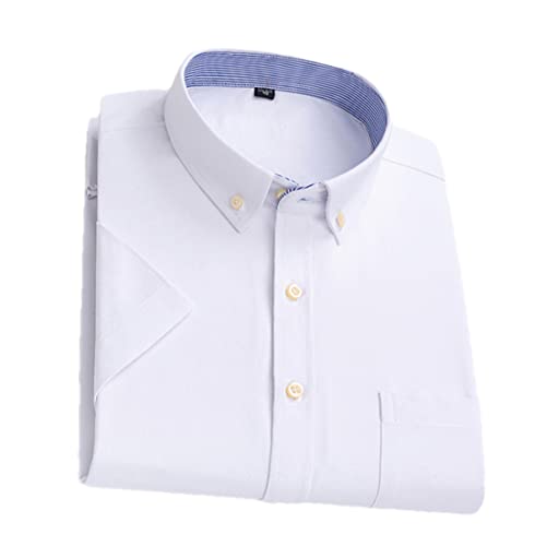 Chemise homme manches courtes en coton à carreaux pour les terrasses d'été