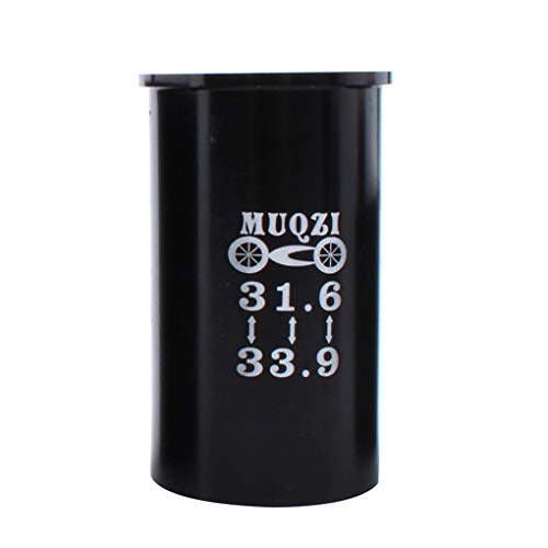 Fengyuanhong MTB Tija de sillín Tubo Reducción del Asiento de la Manga de Bicicletas MTB Mensaje Adaptador Ciclismo de Accesorios, 31,6-33,9, 60mm