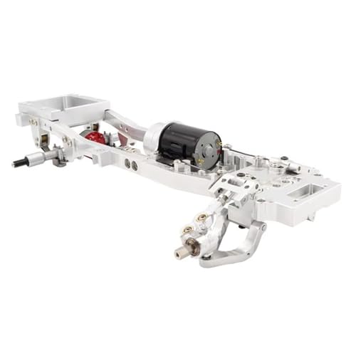 RC改造パーツ For WPL D12 1/10 フルメタル シャーシ フレーム リア アクスル ギアボックス リーフ スプリング ステアリング カップ 上部 下部 スイング アーム スライダー ドライブ シャフト ベアリング キット RC カー パーツ(
