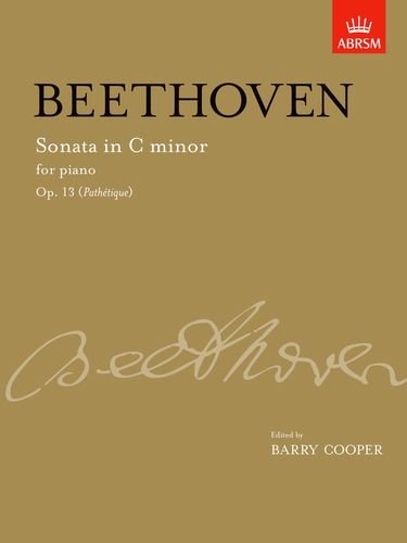 Sonata in C minor, Op. 13 (Pathétique): from Vol. I