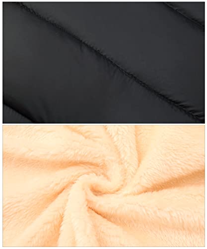 Happy Cherry Kids Boy's Girls Winter Coat Fleece Lined Thick Down Coats Puffy Jackets with Hood3