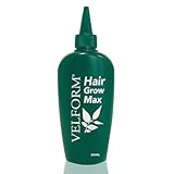 VELFORM Tonificante capilar Hair Grow Max, 200ml, Loción 100% ingredientes Naturales, Estimula crecimiento del cabello, Tratamiento crecepelo natural, Hecho en España