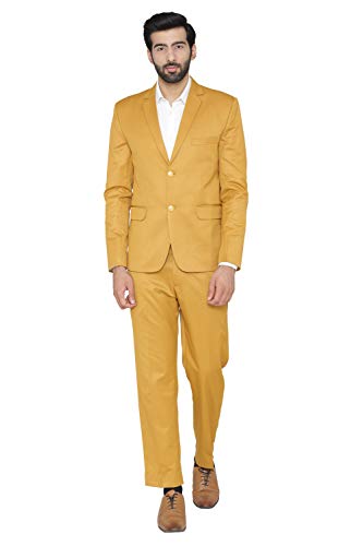 Image of WINTAGE Men's Polyester Cotton and Evening 2 Pc Suit