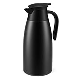 Photo Gallery vexillic 2 litri caraffa termica, thermos caffe acciaio inox 304 bollitori sottovuoto isolati, si mantiene caldo per 24 ore per il caffè, tè e altre bevande calde e fredde Photo Gallery vexillic 2 litri caraffa termica, thermos caffe acciaio inox 304 bollitori sottovuoto isolati, si mantiene caldo per 24 ore per il caffè, tè e altre bevande calde e fredde