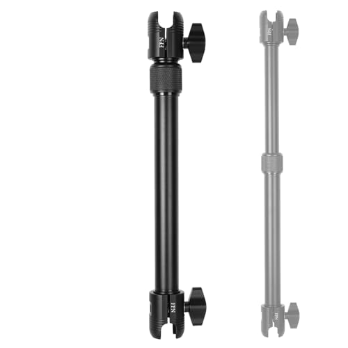 FPN All-Aluminum Extension Double Socket Arm, Adjustable Telescopic Mounting Arm 11.5 to 17 Inch, Compatible with RAM B Size Mounts and Other Industry Standard 1