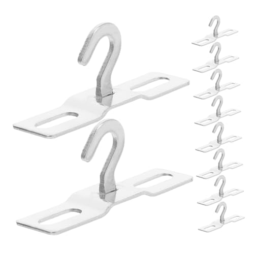 SEWOART Hanging Wall Hooks Pcs Metal Ceiling Hooks Ceiling Light Plate Wall Mounting Bracket for Decorations Home Office Lighting