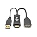 Tripp Lite HDMI to DisplayPort Active Converter w/ USB Power 4Kx2K @ 30Hz HDMI to DP M/F 6in 6" (P130-06N-DP-V2)