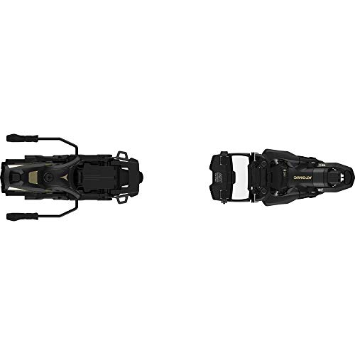 Struttura a basso profilo ATOMIC N Shift 13 MNC Attacchi Adulti Unisex, Nero/Gold (Nero), Taglia Unica