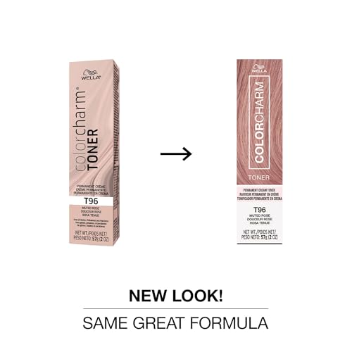 Image of COLORCHARM Permanent Creme Hair Toner | Free of Animal-Derived Ingredients | Parabens Free & Gluten Free | 2 oz