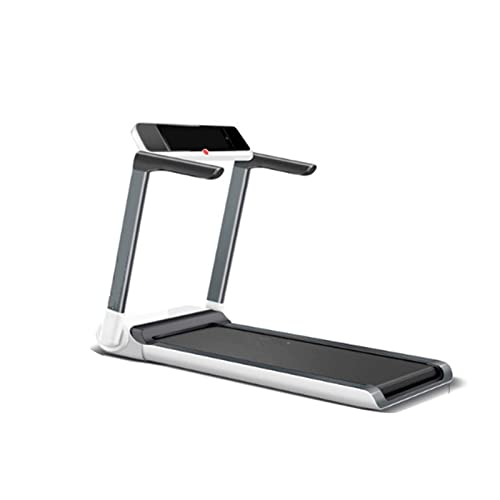 Image of Multifunctional Treadmill Foldable Mini Fitness Home Treadmill Indoor Exercise Equipment Fitness Folding Home Fitness Treadmill (White)
