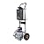 Ranein 18L Portable Tankless Water Heater and Dolly Cart Combo – 4.74 GPM Propane Hot Water System for Camping, RV,and Pet Washing, Excluding Gas Cylinder