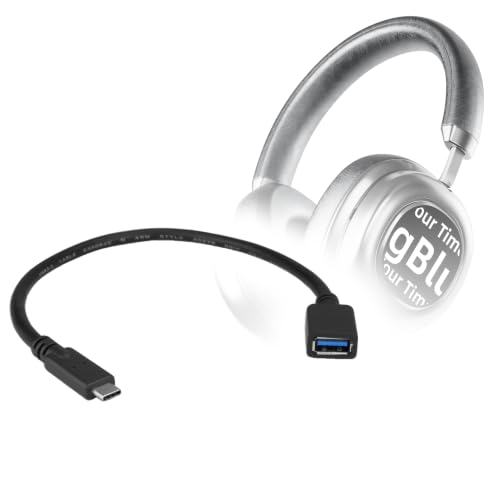 BoxWave Cable Compatible with MorningBlues Headphones VWS X1 - USB Expansion Adapter, Add USB Connected Hardware to Your Phone