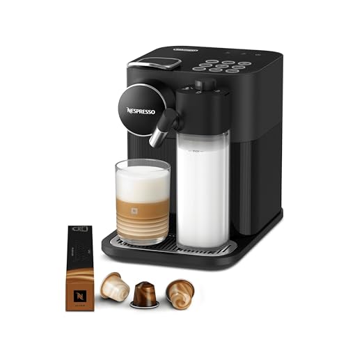 Nespresso Gran Lattissima Coffee Machine By De'Longhi For Original Coffee Pods, Latte, Cappuccino, Integrated Milk Frother, Starter Capsule Set Includ