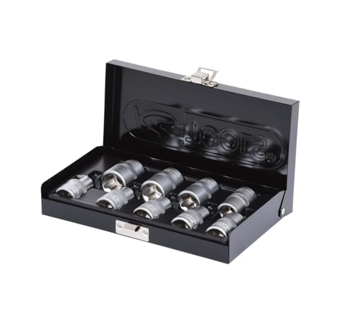 KS Tools 911.4410 Coffret de douilles Torx 1/2 9 pièces