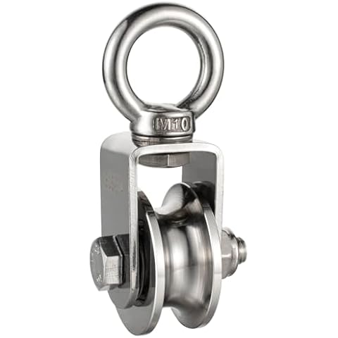 Poulie en acier inoxydable KCNOFNC 500kg Cover