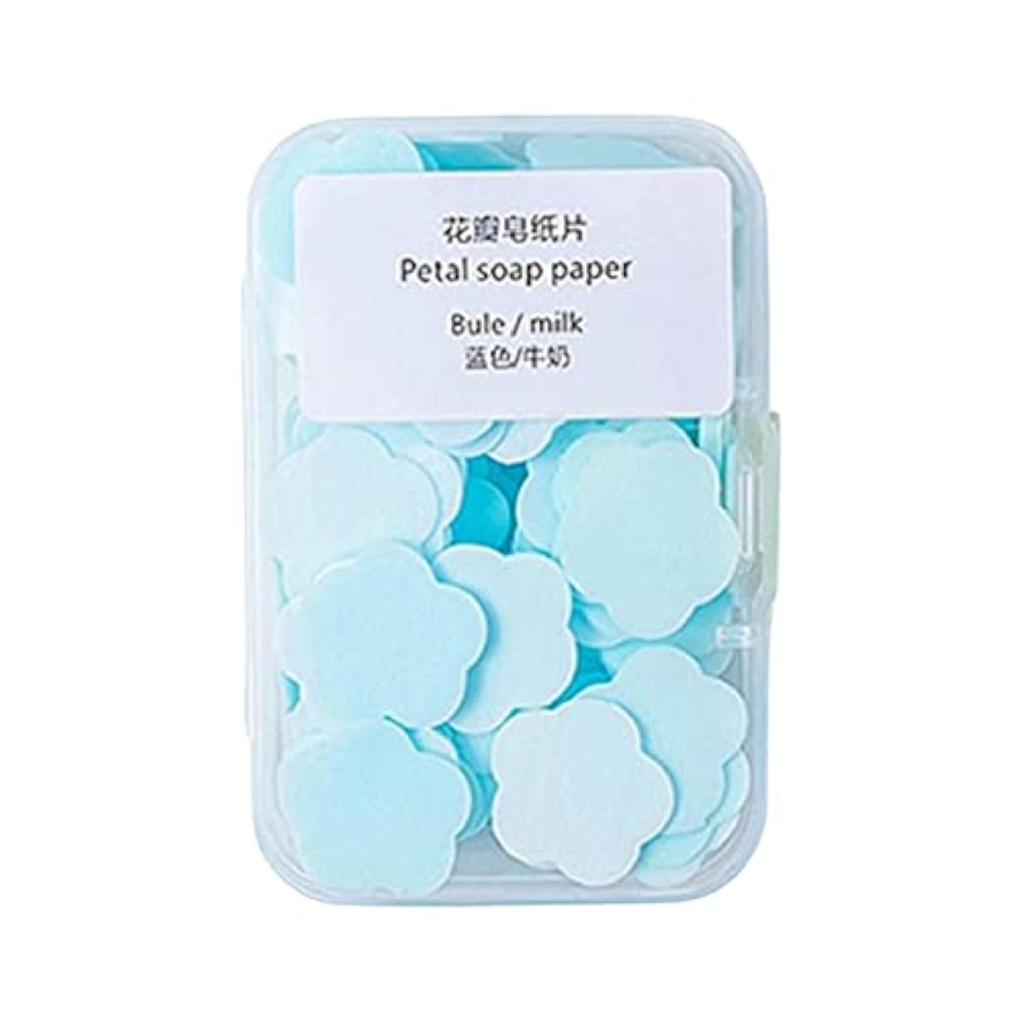 Cute Mini Flower Shape Paper Soap for Handwashing