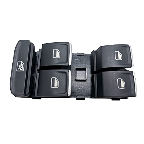 Interruttore Alzacristalli Elettrico 1J4959857A Per VW, Skoda Fabia, Octavia, Superb, Luce Rossa