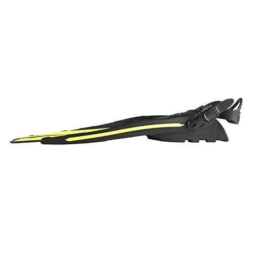 Ist Sumi Innovative Propulsion Efficiency Open Heel Scuba Diving Fins Yellow Medium #TOP2