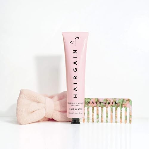 Image of Hair Gain Nourishing Hair Mask (50ml), Headband and Comb - Bundle of 3