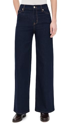 FRAME Women's Le Slim Palazzo Jeans, Rinse, 27