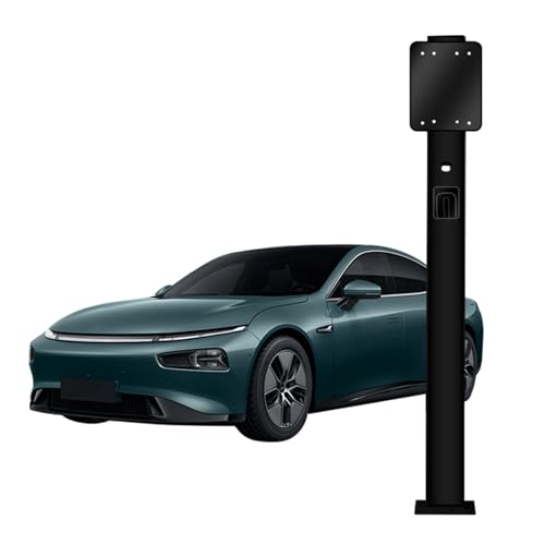 Borne de recharge pour véhicules électriques avec support durable et crochets sécurisés