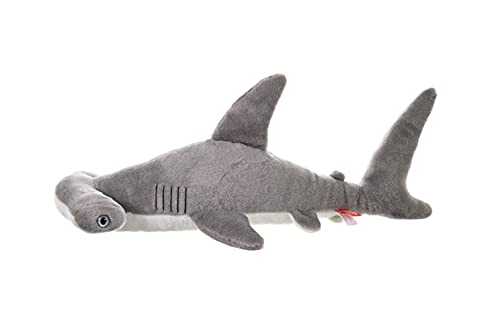 Wild Republic Hammerhead Shark Plush, Stuffed Animal, Plush Toy, Gifts for Kids, Cuddlekins 20", Multi - Image 6