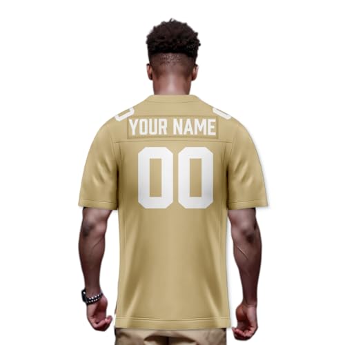 Image of Custom Replica Football Jersey with Name Number Logo