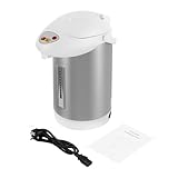 3L Warmwasserspender & Thermopot | Elektrischer Glühweinkocher mit Pumpfunktion für Heißgetränke...
