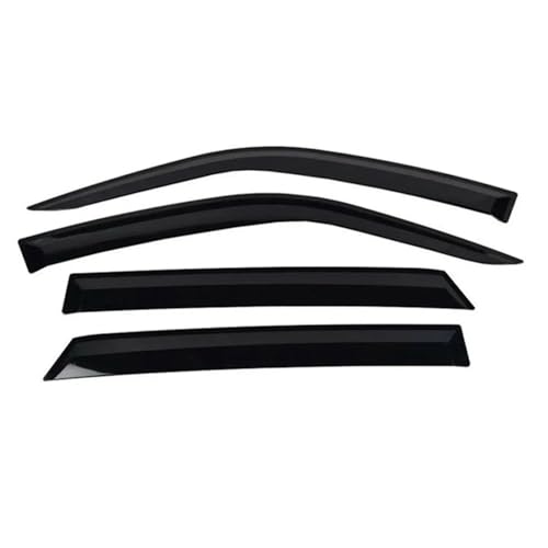 ZFTAP Deflectores para Ventanas Laterales para Mitsubishi Mirage 2012, Antilluvia Ventilación Deflector Aire Visera de Ventana
