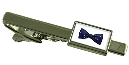 Pajarita y clip de corbata en bolsa de regalo para bodas y ceremonias