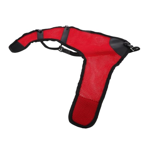 ibasenice Adjustable Archery Chest Protector Breathable Mesh Guard for Traditional and Modern Bows Comfortable Fit Adjustable Straps for Men and Women Archery Enthusiasts