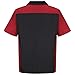 Red Kap girls Ripstop Crew Shirt, Short Sleeve T Shirt, Red, X-Large US