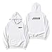 Kpop Merch ENHYPEN Sweat à capuche en peluche chaude pour l'hiver Unisexe, Jake White, XXL