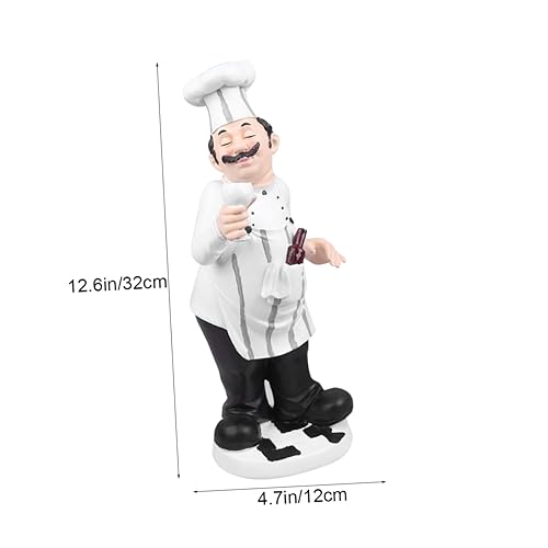 Statue de cuisinier unique style européen objet de décoration intérieur - 3