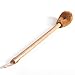Produktbild Toilettenbürste Badezimmer Langstiel Hartes Haar Zu Hause Kokos Toilettenbürste Totwinkel-Reinigung Artefakt-Toilette Rundkopfbürste (Color : Wood Color, Größe : 49cm)