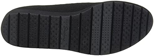 Skechers Modern Comfort Women's womens Cleo Flex Wedge - Spellbound Ballet Flat, Black/Black, 7 US | Image 3