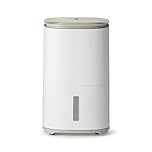 MeacoDry Arete® One 25L Grey Dual Dehumidifier & HEPA Air Purifier- 5x Year Warranty - Controls Humidity & Removes Excess Moisture in Large Houses - Low Energy