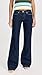 PAIGE Women's Sonja with Jolene Pockets Jeans, Charmaine, Blue, 30