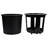 Sosoport Garden Plant Pot Potato Planter Plant Grow Bucket Tomato Groeing Pot with Drainage Hole for Vegetables Fruits Flowers