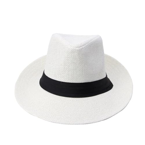 Chapeau de soleil en paille de papier léger pour vos journées décontractées à la plage