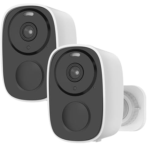 Funstorm Wireless Security Camera - Outdoor WiFi Security Cameras, Color Night Vision, AI/PIR Detection, 2-Way Talk, Cloud/SD, Weatherproof, Battery Powered Outdoor Cameras for Home Security Outside Cover