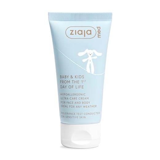 BABY & KIDS Crema Facial y Corporal Ultra-Care para Bebés | Hidratante Hipoalergénica Recién Nacido | Sin Perfume | 96% Ingredientes Naturales | 50 ml de ZIAJA MED