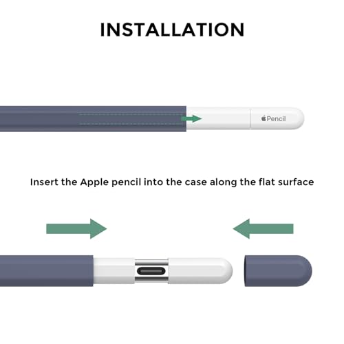 AhaStyle 2 Pack Apple Pencil (USB-C) Case 2023 Silicone Cover - image 7