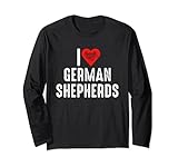Photo Gallery i love german shepherds maglia a manica Photo Gallery i love german shepherds maglia a manica