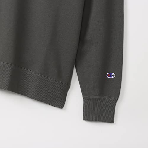 チャンピオン トレーナー スウェット 長袖 丸首 裏毛 スクリプトロゴ刺繍 クルーネックスウェットシャツ 別注 ベーシックC8-W041Z の商品画像 4