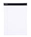 Mintra Office Legal Pads - ((PREMIUM WHITE 6pk, 8.5in x 11in, NARROW RULED))