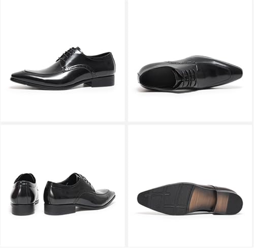 Men's Leather Oxford Shoes - Premium Quality, Comfortable Fit & Non - Slip Design Business Dress Shoes4