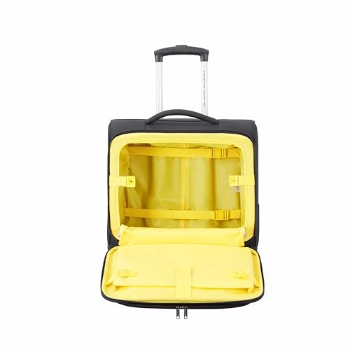 Image of American Tourister Trend Biz | 33 Ltrs | 1 Compartment | 360 Spinner Wheels | Rolling Tote Bag | 3 Year International Warranty | Black