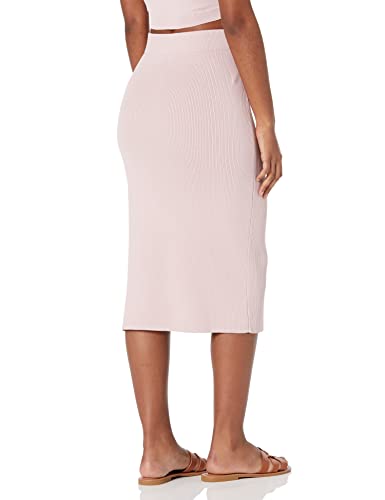 The-Drop-Womens-Vera-Slim-Side-Slit-Midi-Sweater-Skirt